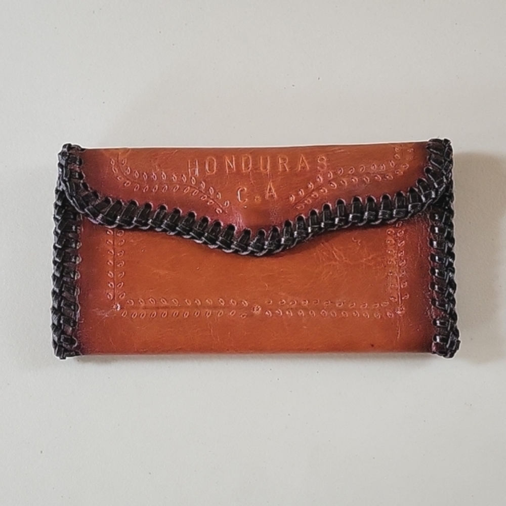 Honduras C.A Tooled Leather Wallet